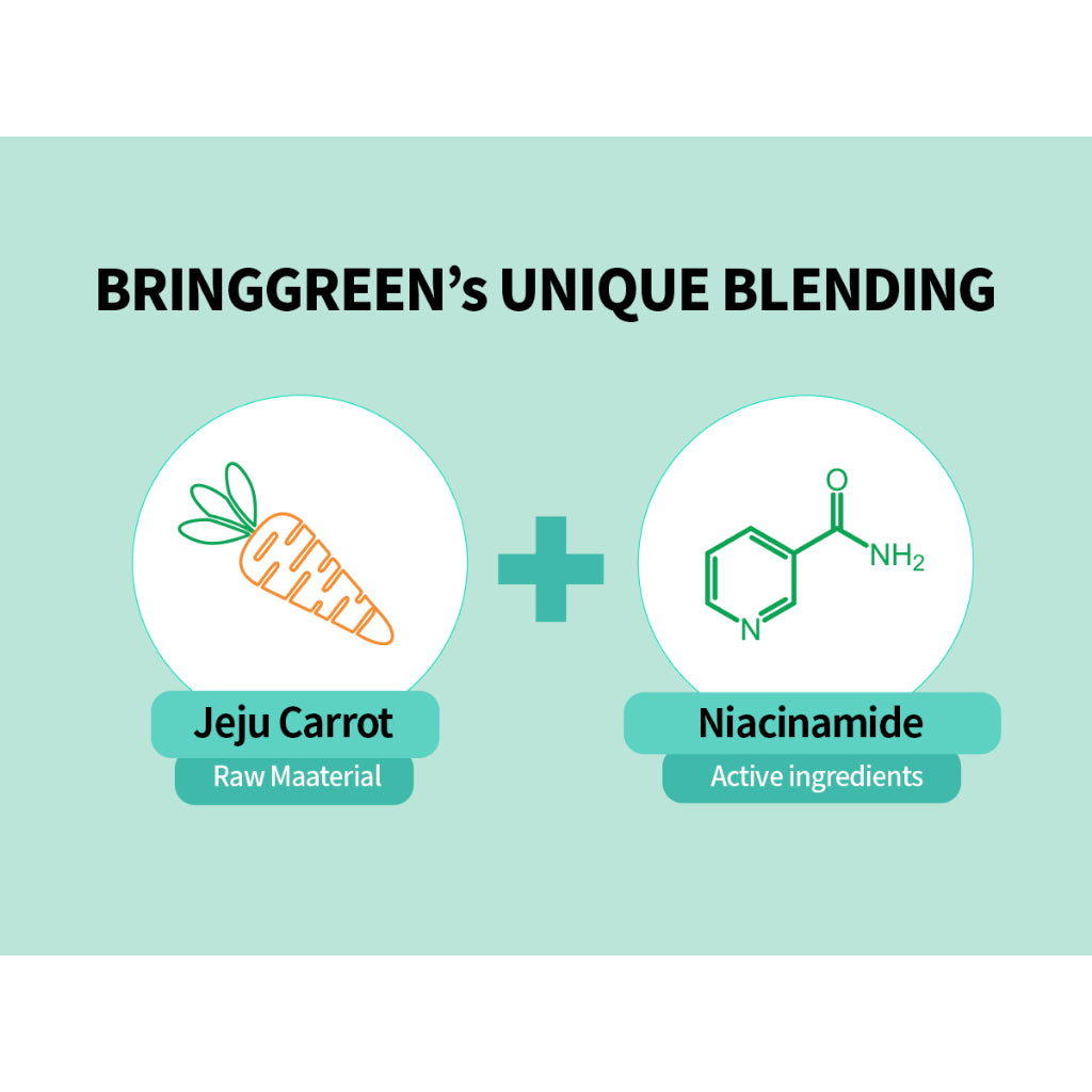 BRING GREEN Carrot Vita Fresh Mask & COLORGRAM Fruity Glass Tint Bundle