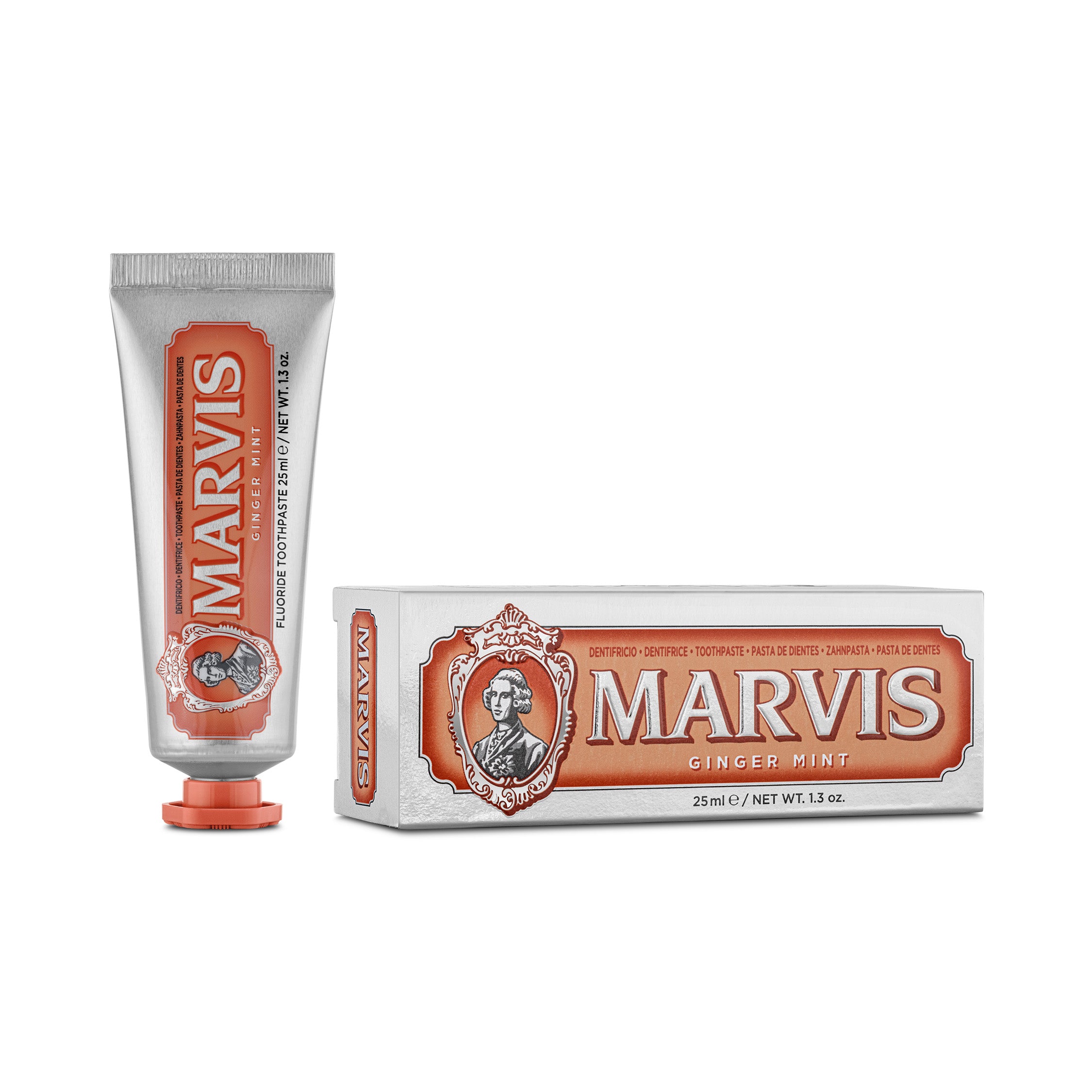 Marvis Ginger Mint Fluoride Toothpaste 25mL