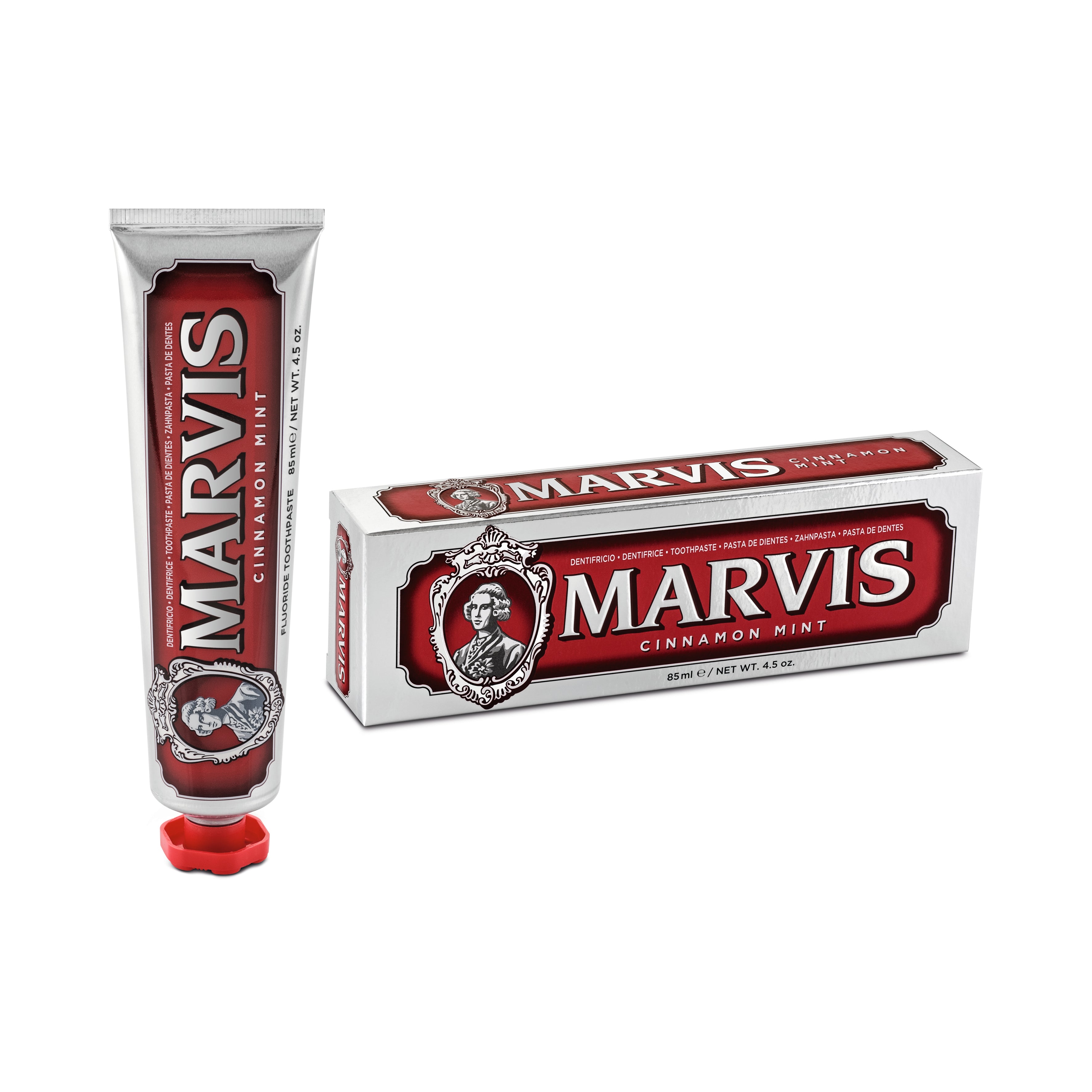 Marvis Cinnamon Mint Fluoride Toothpaste 85mL