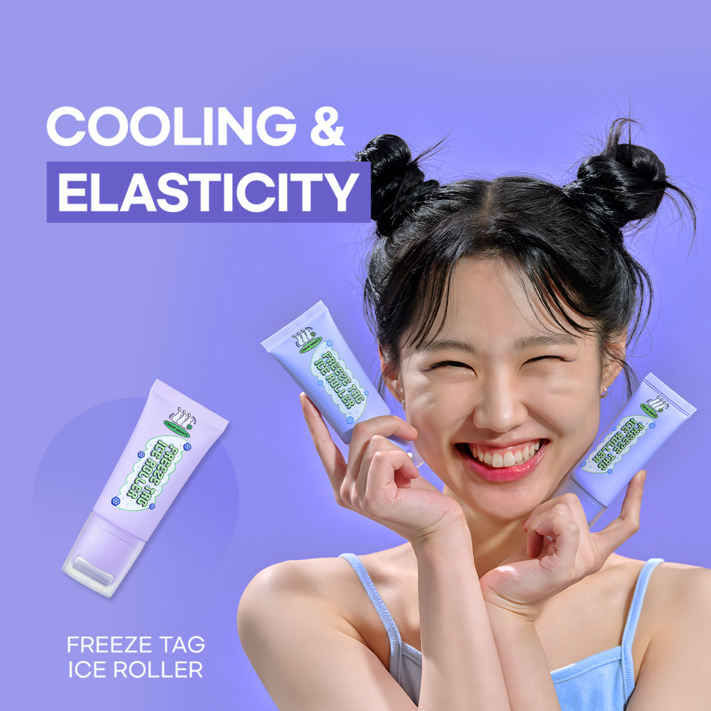 Freeze Tag Ice Roller