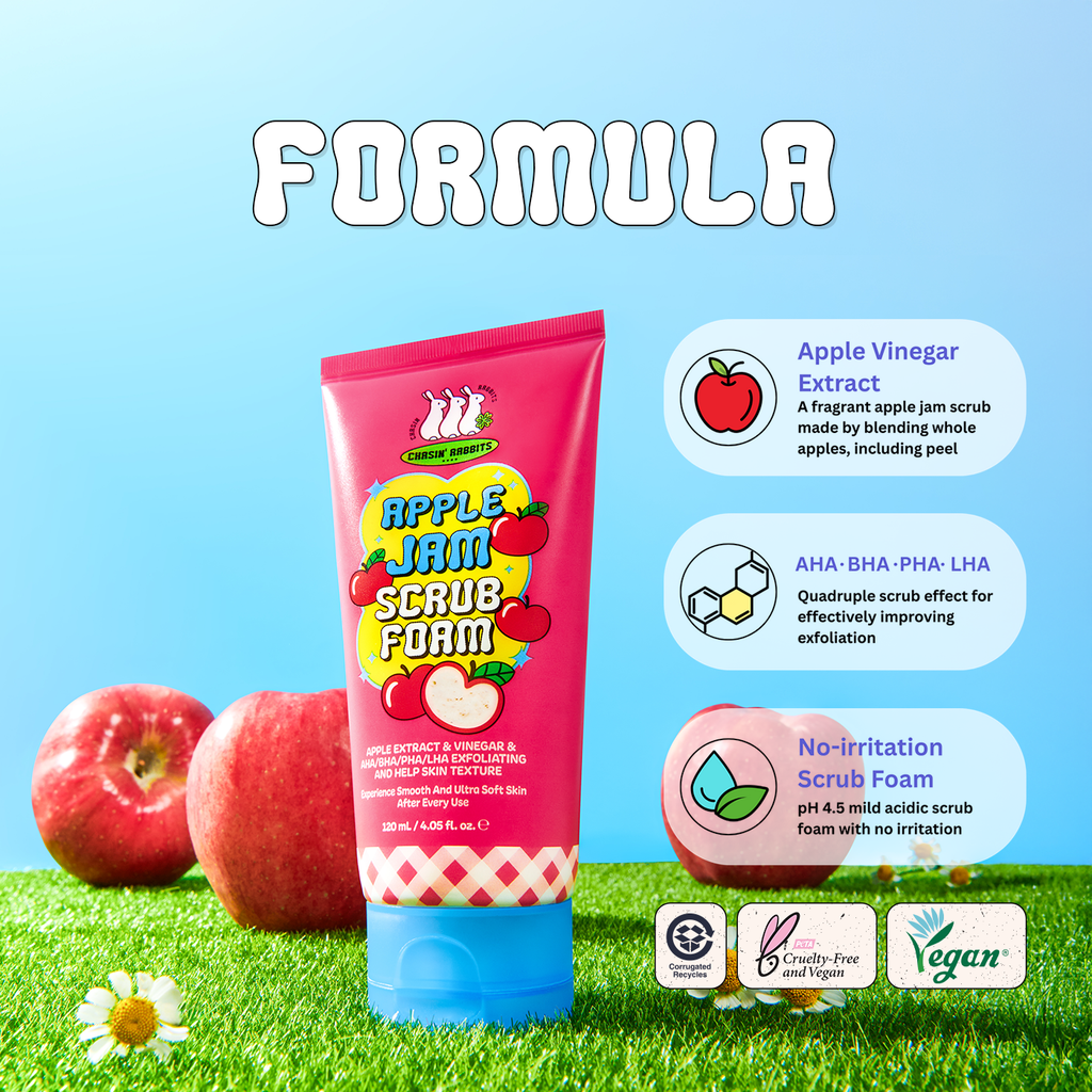 Chasin' Rabbits Apple Jam Scrub Foam