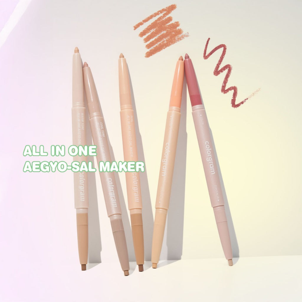 COLORGRAM All-in-One Aegyo-sal Maker | 2-in-1 Pen Highlighter & Shadow