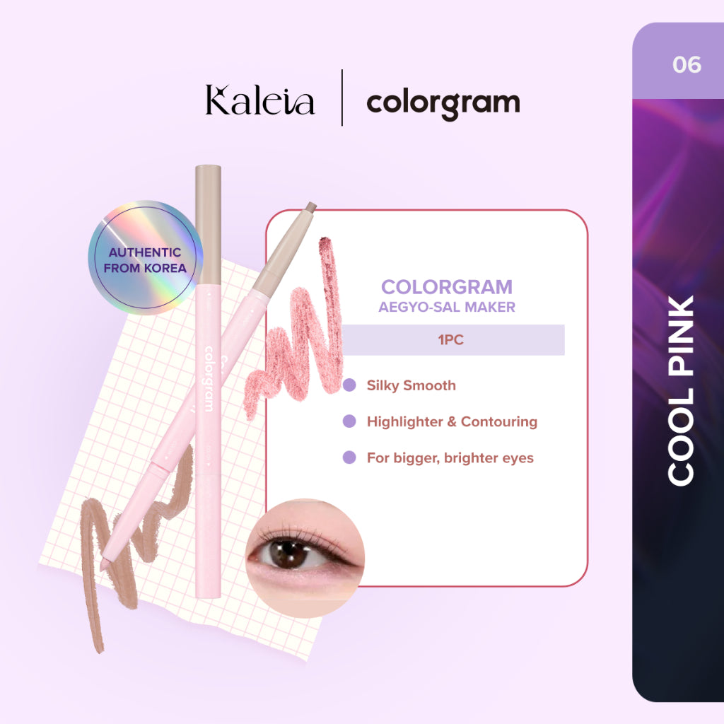 COLORGRAM All-in-One Aegyo-sal Maker | 2-in-1 Pen Highlighter & Shadow