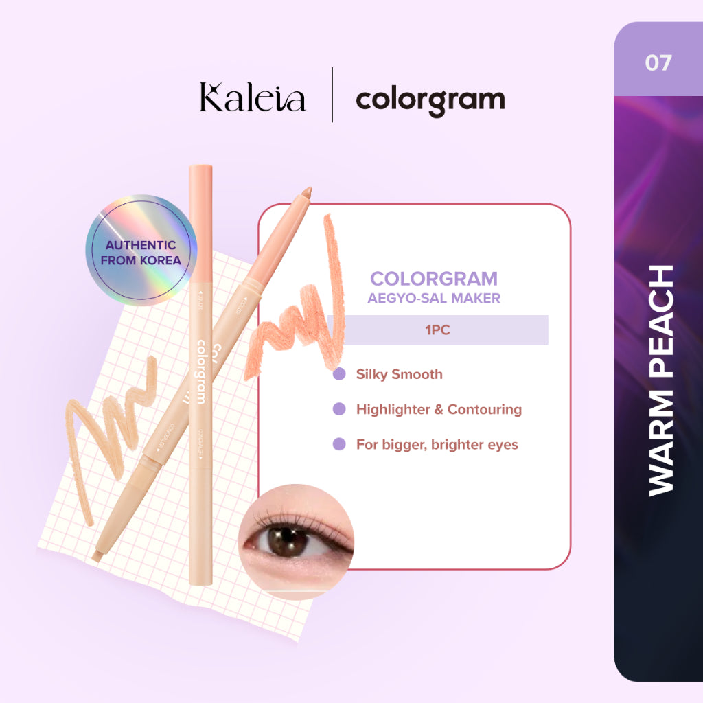 COLORGRAM All-in-One Aegyo-sal Maker | 2-in-1 Pen Highlighter & Shadow