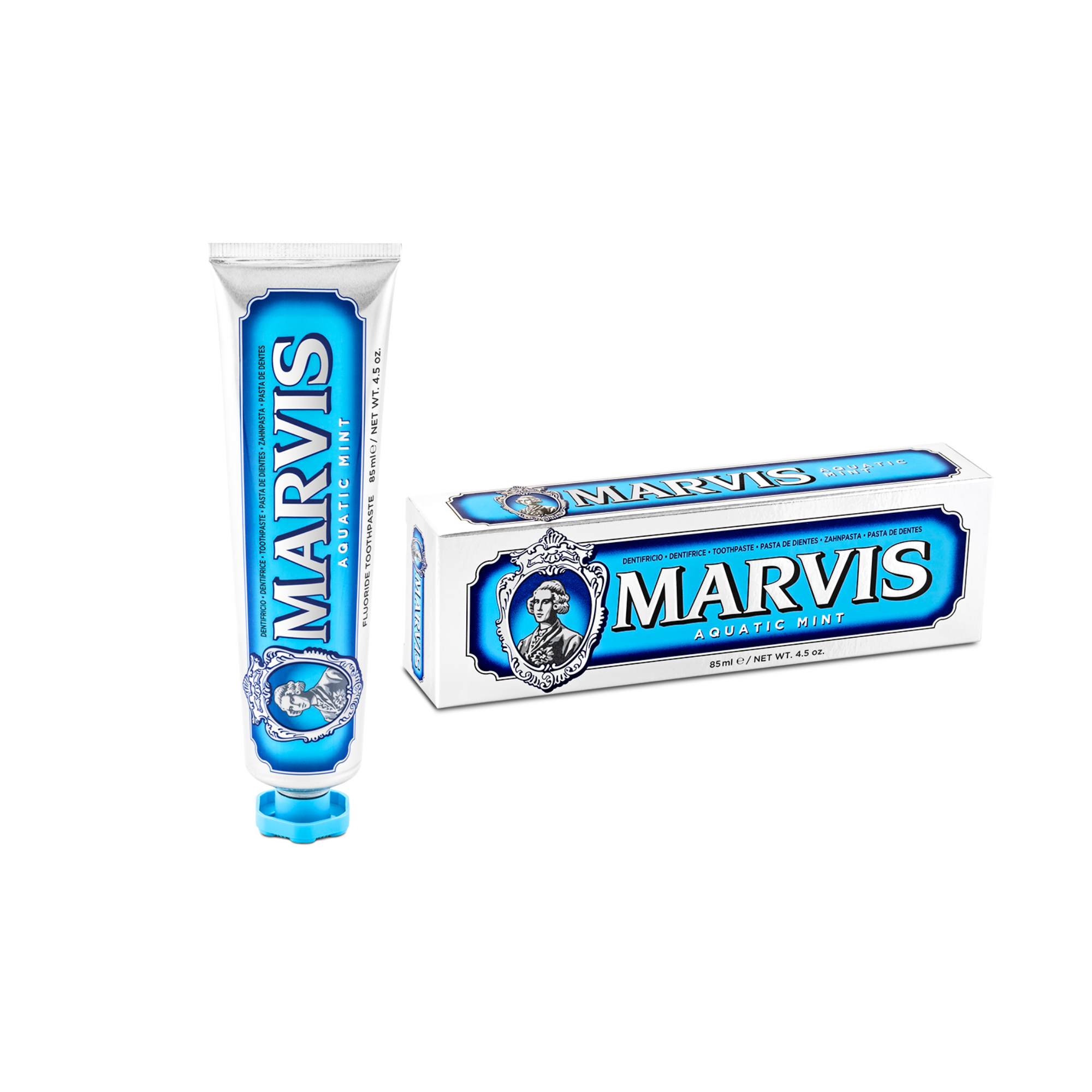 Marvis Aquatic Mint Fluoride Toothpaste 85mL