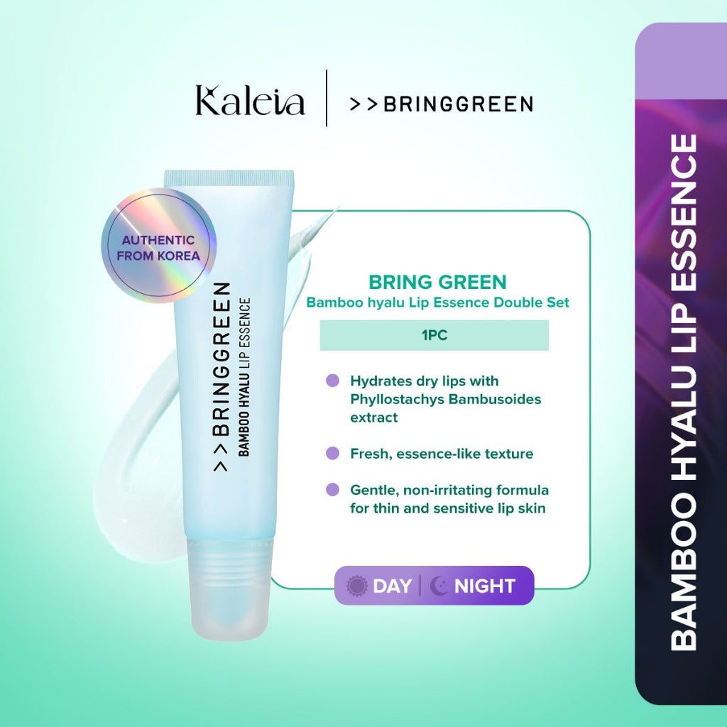 BRING GREEN Bamboo Hyalu Lip Essence Double Set