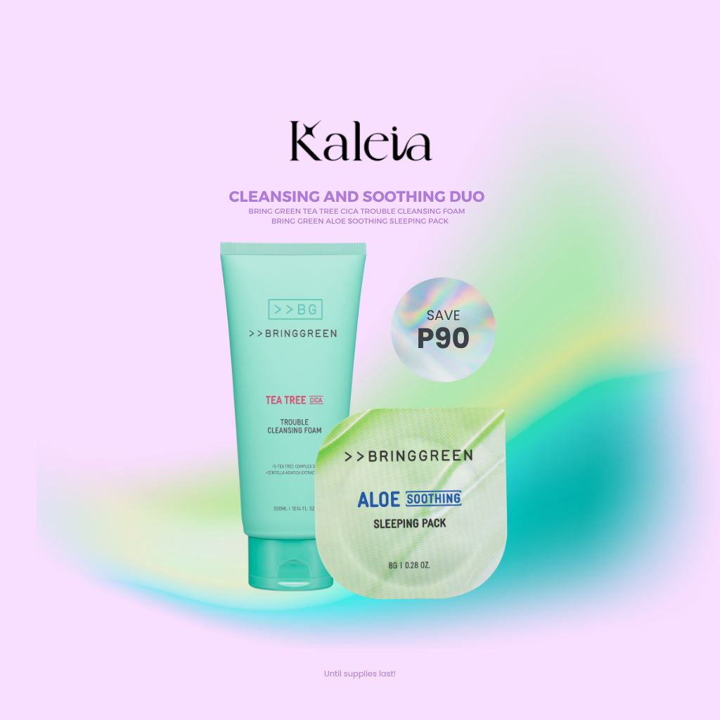 BRINGGREEN Tea Tree Cica Foam & Fresh Bowl Pack Bundle (300ml + 8g)