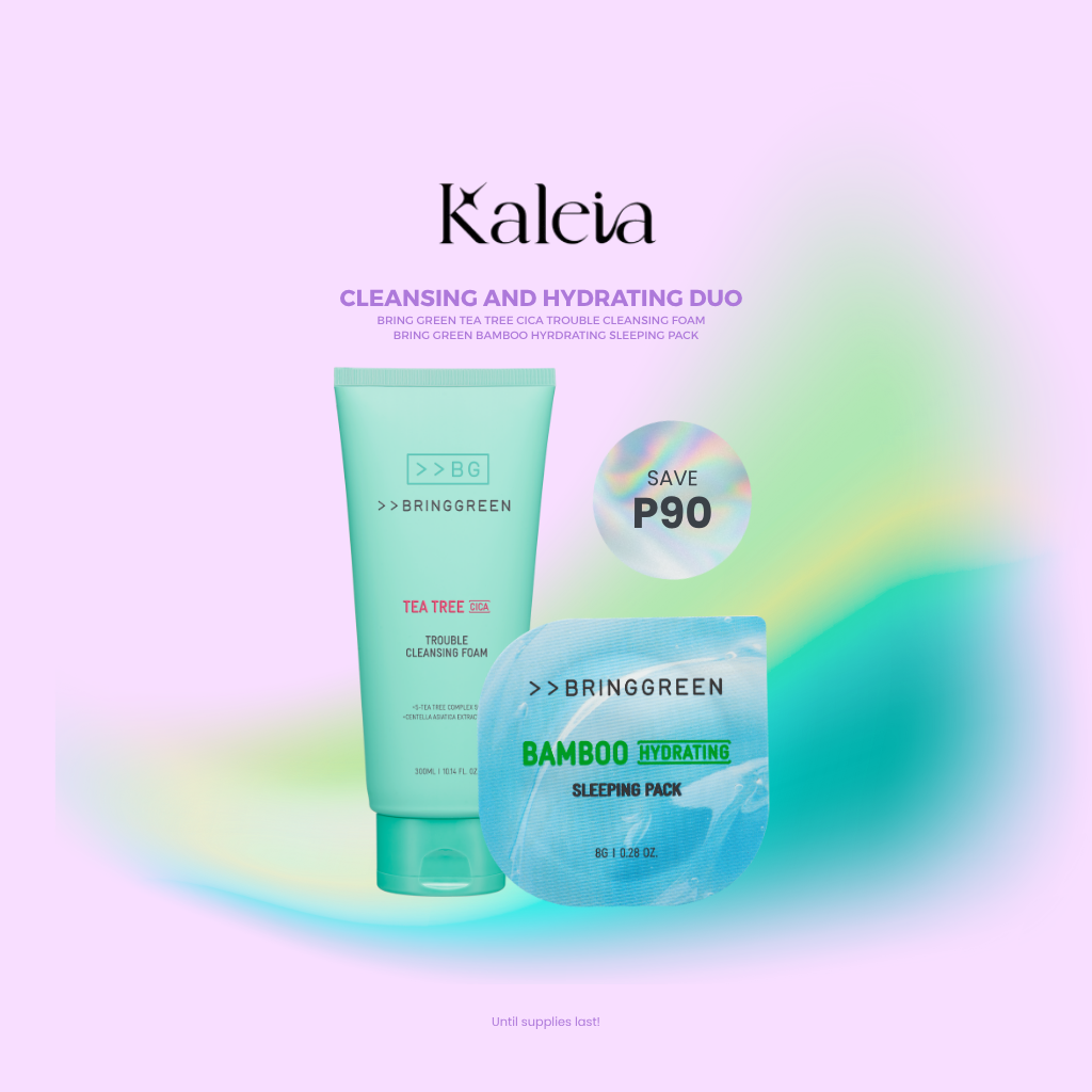 BRINGGREEN Tea Tree Cica Foam & Fresh Bowl Pack Bundle (300ml + 8g)