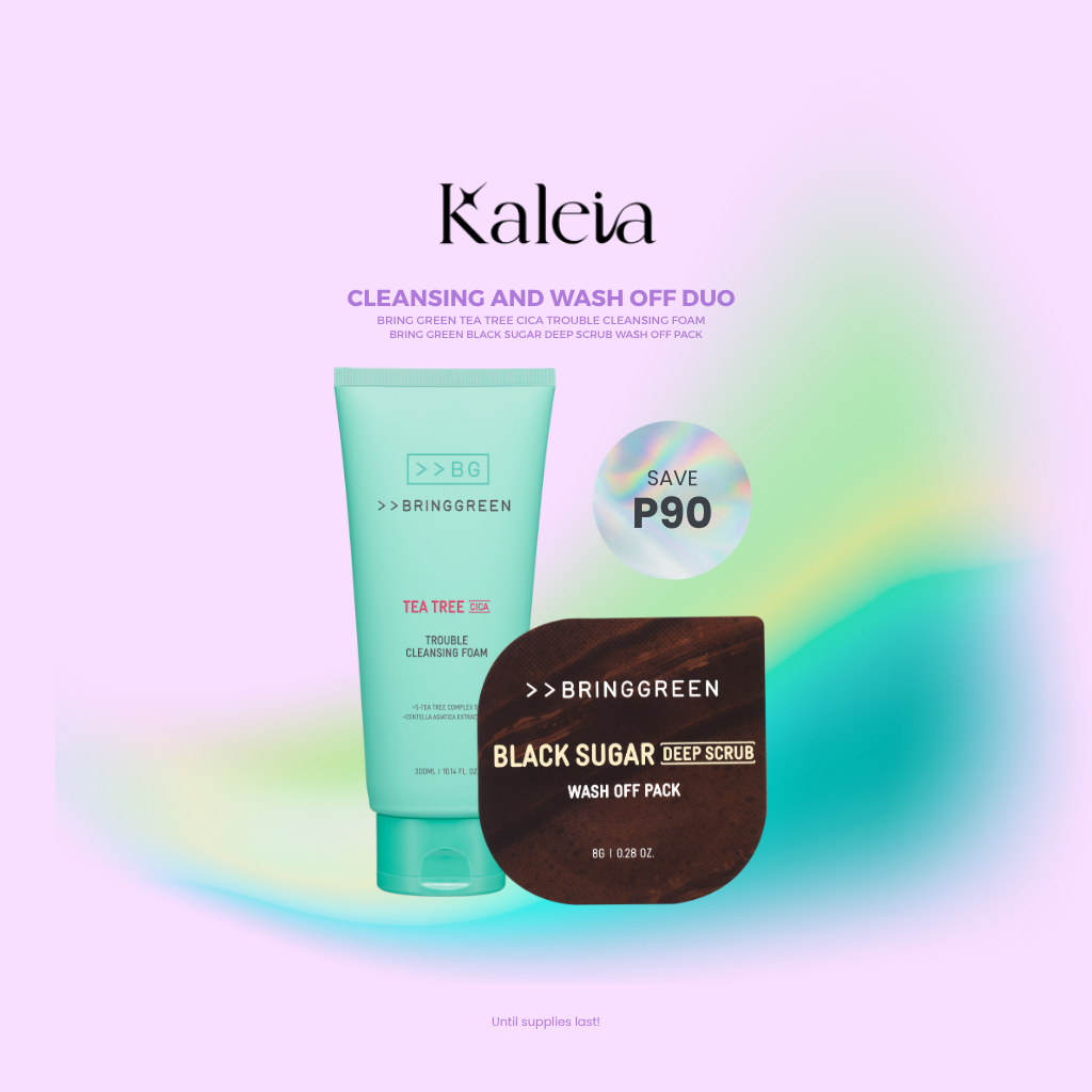 BRINGGREEN Tea Tree Cica Foam & Fresh Bowl Pack Bundle (300ml + 8g)