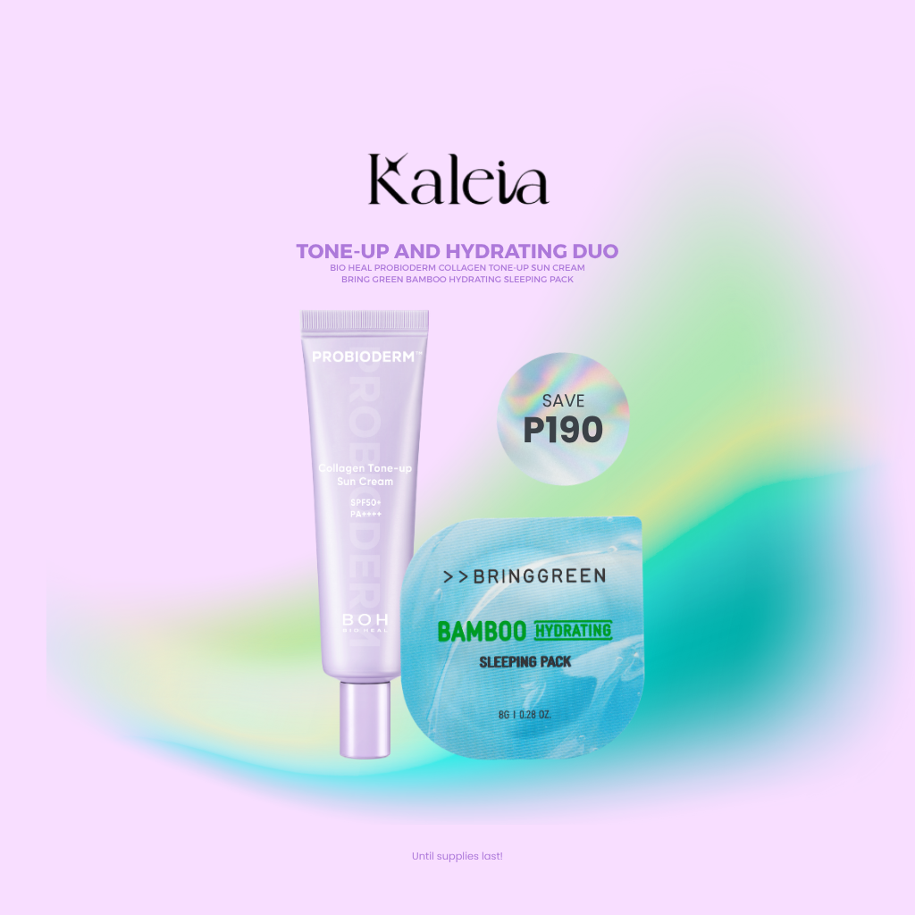 BIOHEAL BOH Probioderm Collagen Tone-up Sun Cream & BRINGGREEN Fresh Bowl Pack Bundle (50ml + 8g)