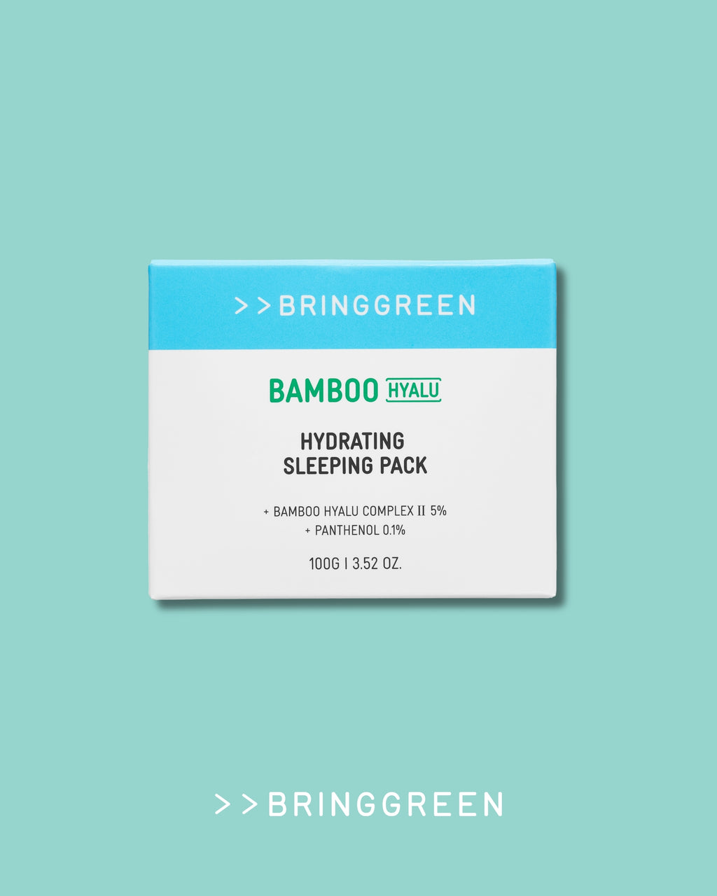 BRING GREEN BAMBOO HYALU HYDRATING SLEEPING PACK 100G