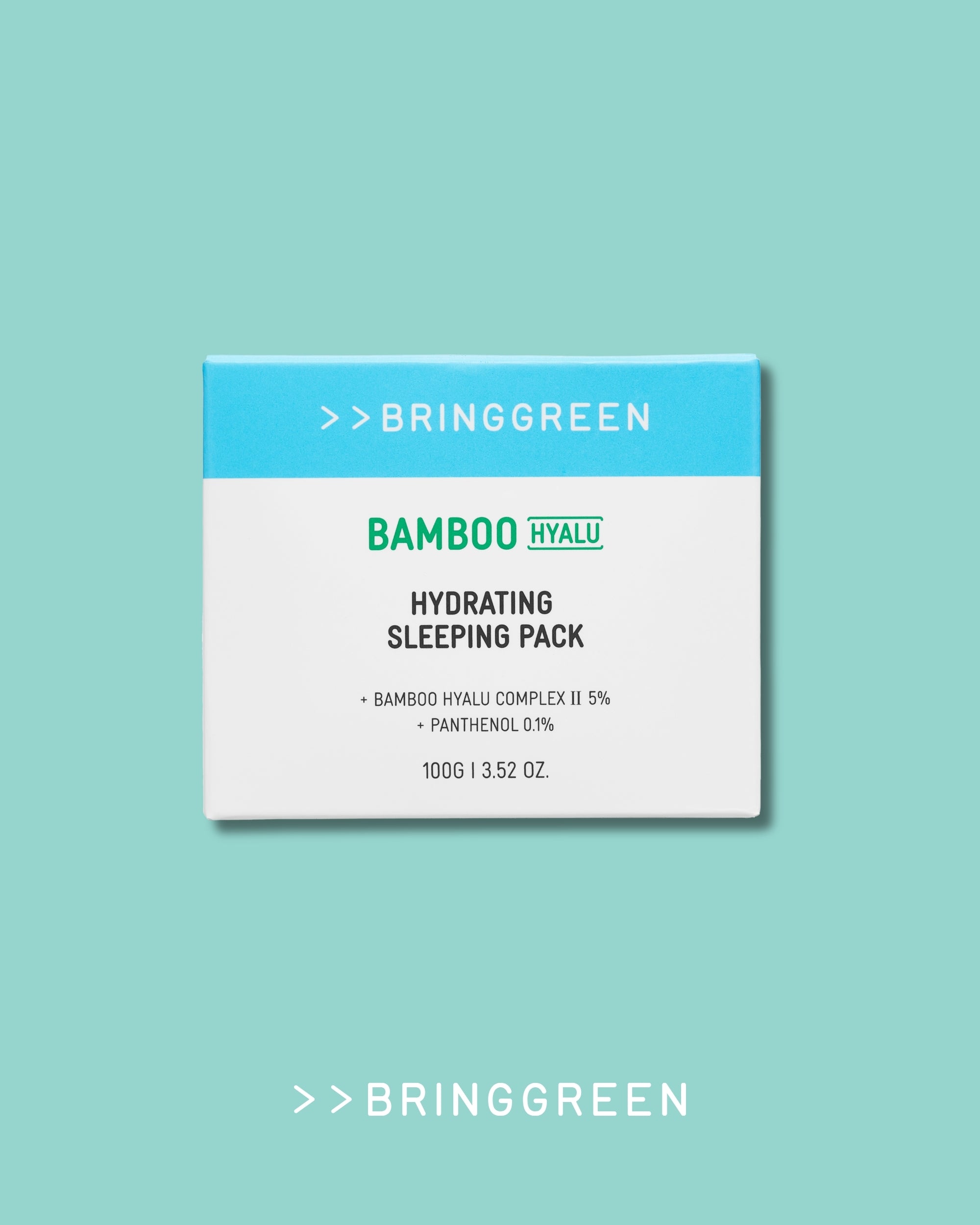 BRING GREEN BAMBOO HYALU HYDRATING SLEEPING PACK 100G