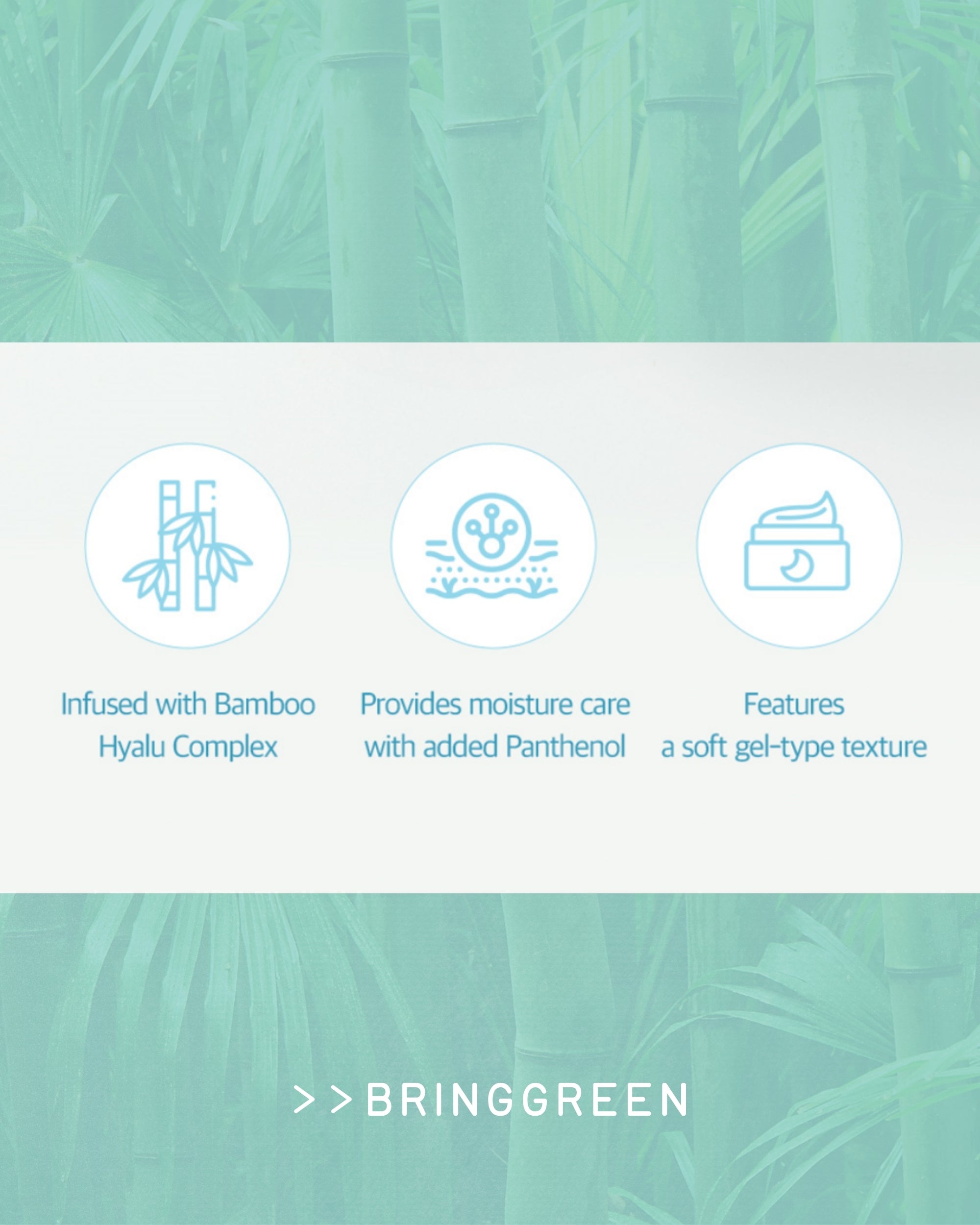 BRING GREEN BAMBOO HYALU HYDRATING SLEEPING PACK 100G