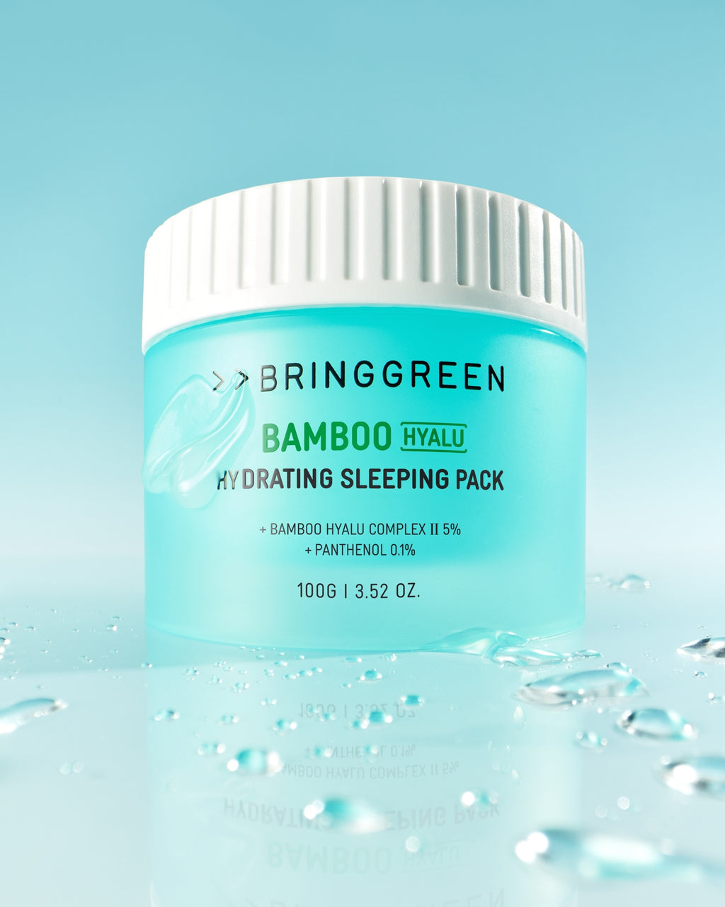 BRING GREEN BAMBOO HYALU HYDRATING SLEEPING PACK 100G
