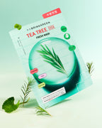 BRING GREEN Carrot, Cica Fresh, Bamboo Charcoal Mask - Clear, Calm & Hydrate Trio (Bundle of 3)