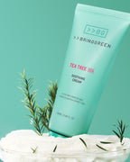 BRING GREEN Tea Tree Cica Soothing Cream for Sensitive/Acne-Prone Skin (100ml)
