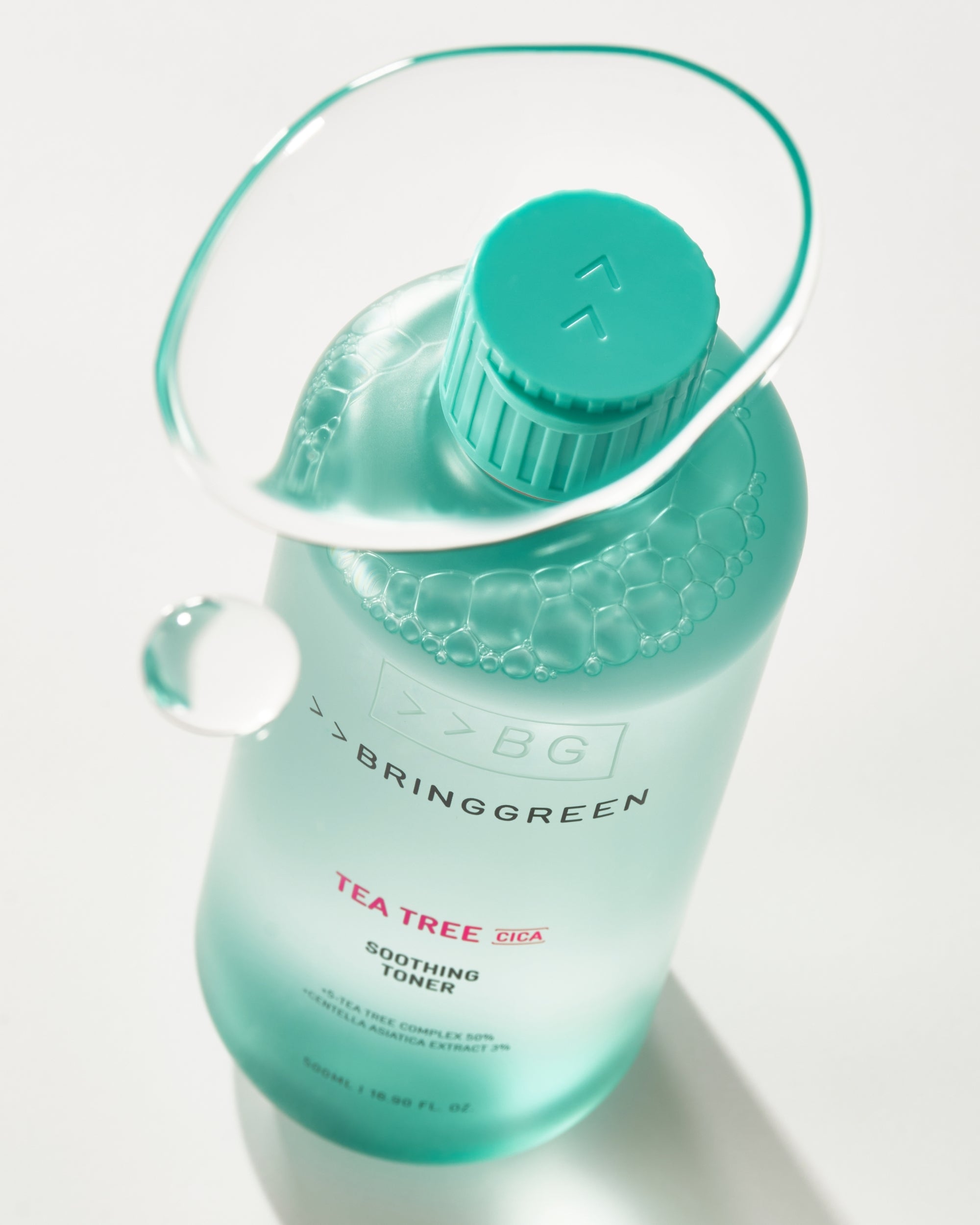 BRING GREEN Tea Tree Cica Trouble Soothing Toner for Sensitive/Acne-Prone Skin (250ml)