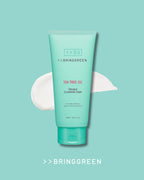 BRING GREEN Tea Tree Cica Trouble Cleansing Foam for Sensitive/Acne-Prone Skin (300ml)
