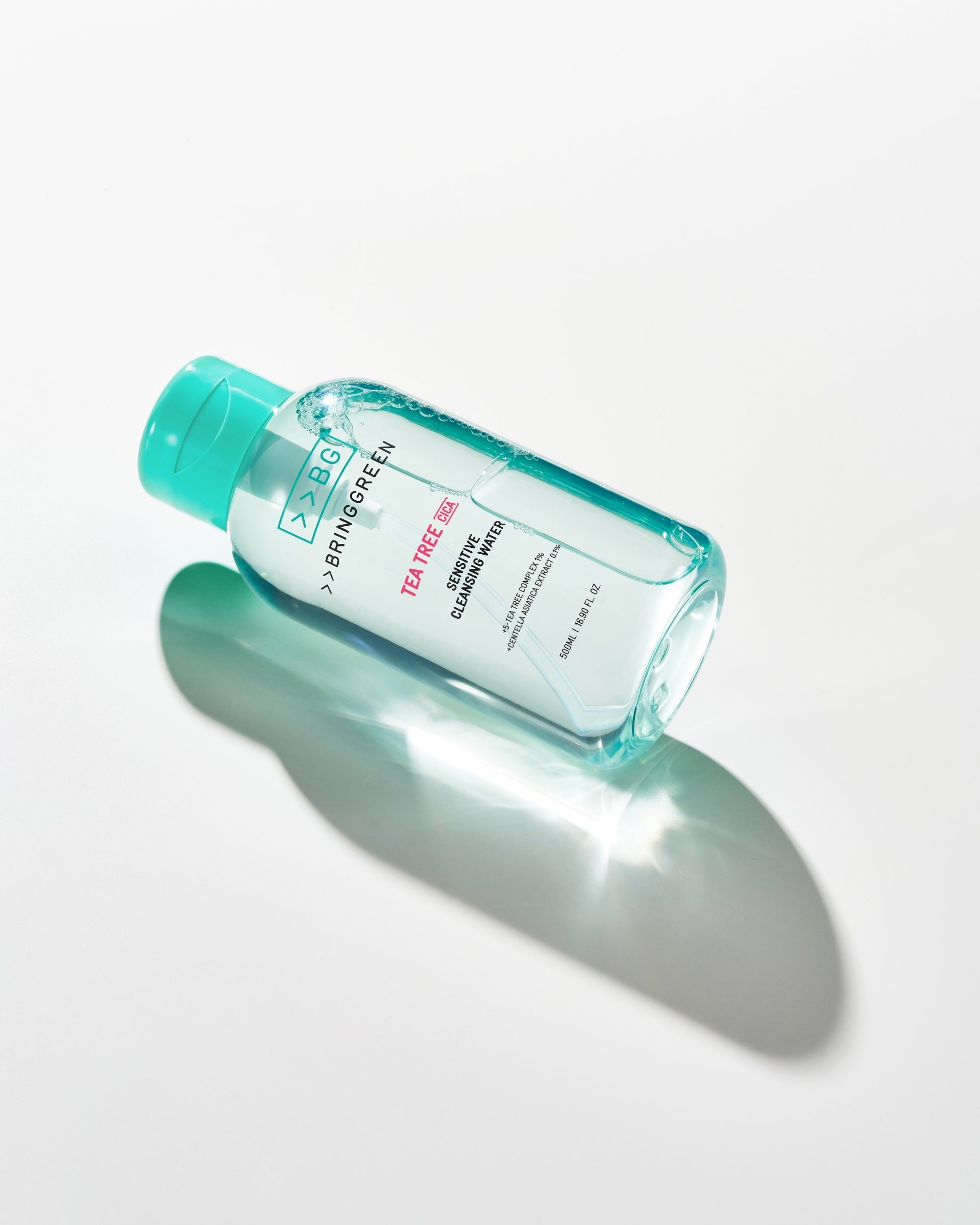 BRING GREEN Tea Tree Cica Sensitive Cleansing Water for Sensitive/Acne-Prone Skin (500ml)