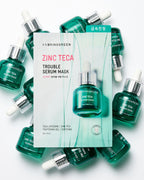 BRING GREEN Zinc Teca Trouble Serum Mask