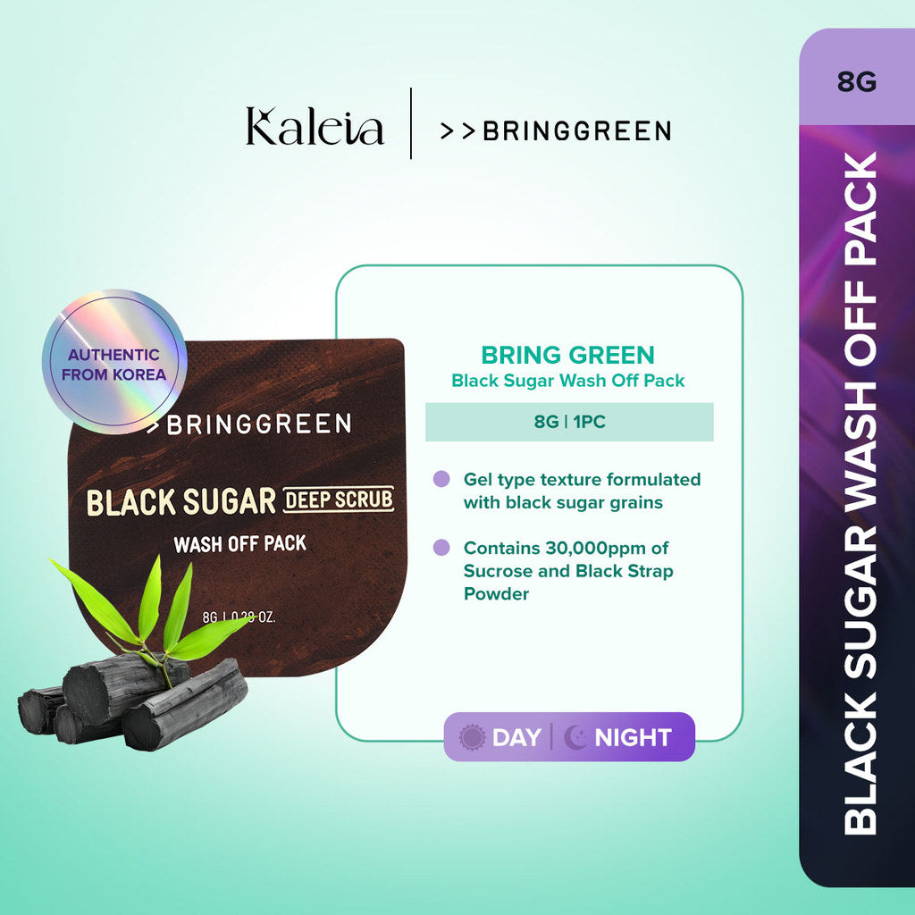 BLACK SUGAR DEEP SCRUB WASH OFF PACK