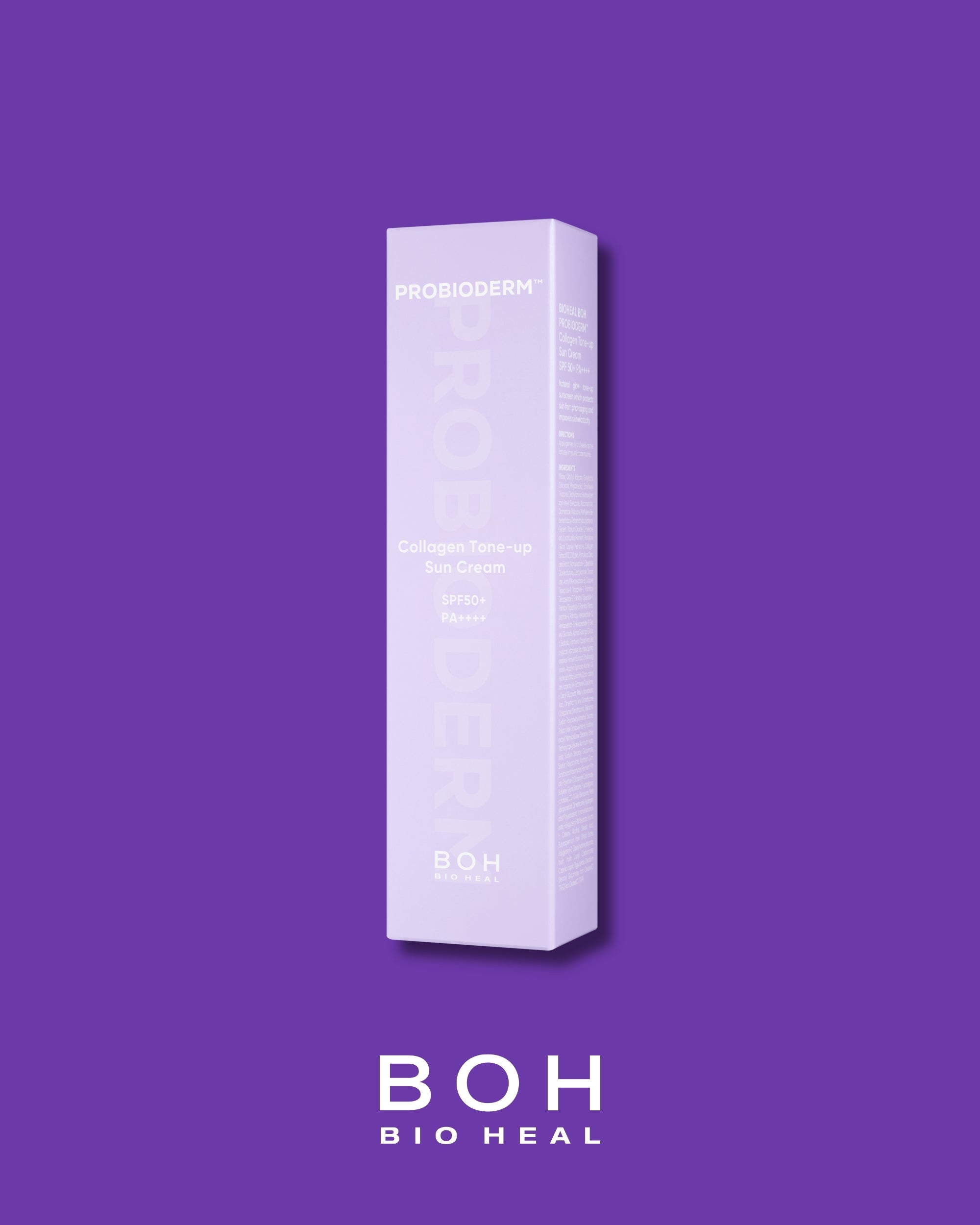 BIOHEAL BOH Probioderm™ Collagen Tone Up Sun Cream for Anti-aging and UV Protection (50ml)