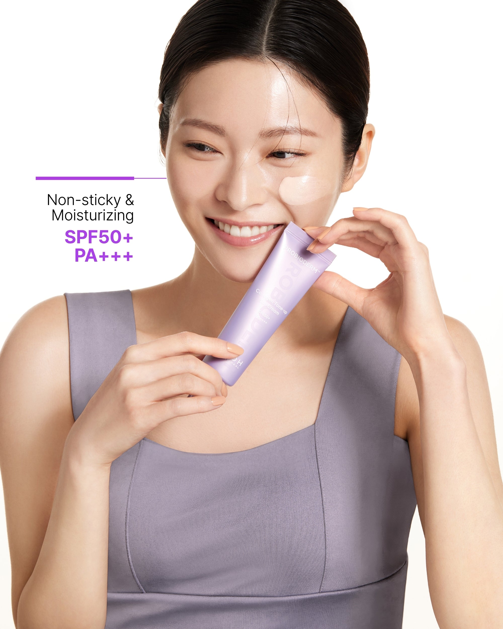 BIOHEAL BOH Probioderm™ Collagen Tone Up Sun Cream for Anti-aging and UV Protection (50ml)