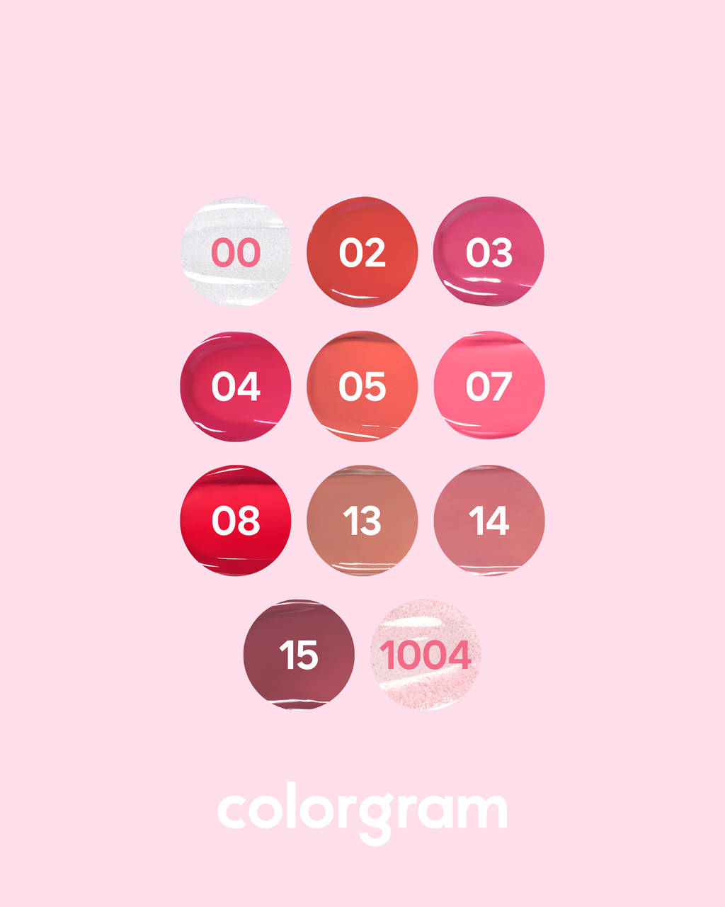 COLORGRAM Fruity Glass Tint (2.8g) | Long-lasting Glass Lip Tint
