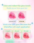 COLORGRAM Fruity Glass Tint (2.8g) | Long-lasting Glass Lip Tint