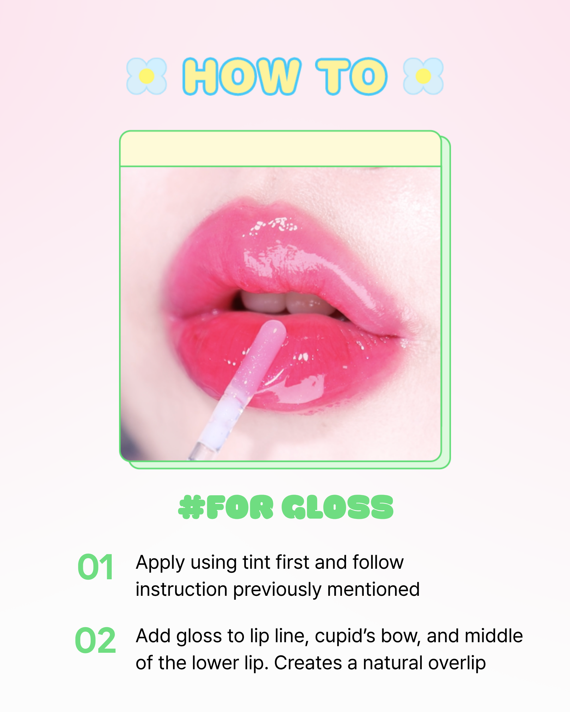 COLORGRAM Fruity Glass Tint (2.8g) | Long-lasting Glass Lip Tint