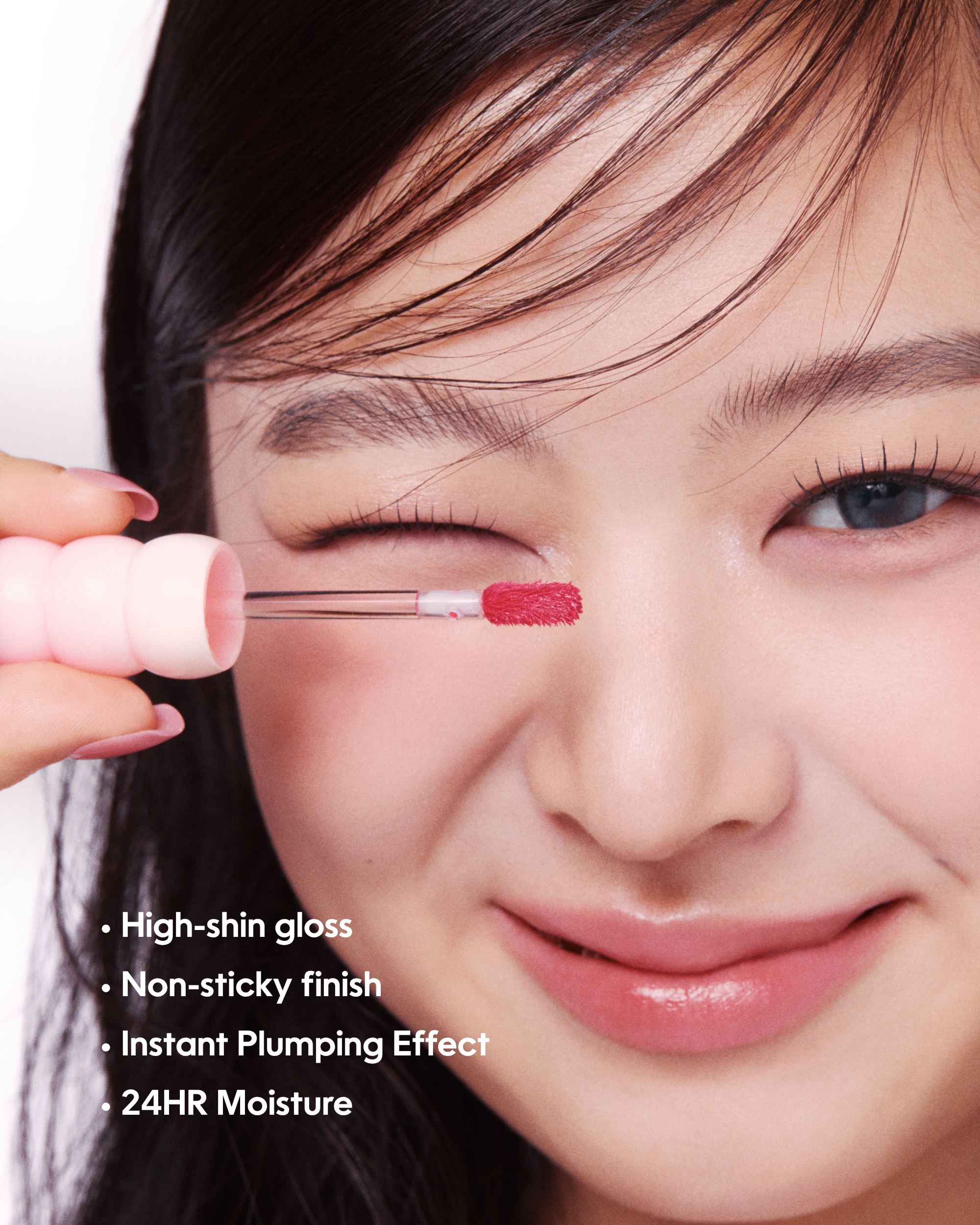 COLORGRAM Fruity Glass Tint (2.8g) | Long-lasting Glass Lip Tint