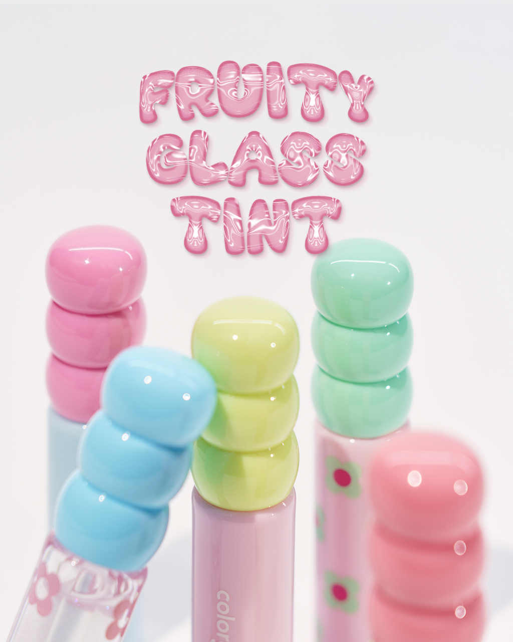 COLORGRAM Fruity Glass Tint (2.8g) | Long-lasting Glass Lip Tint