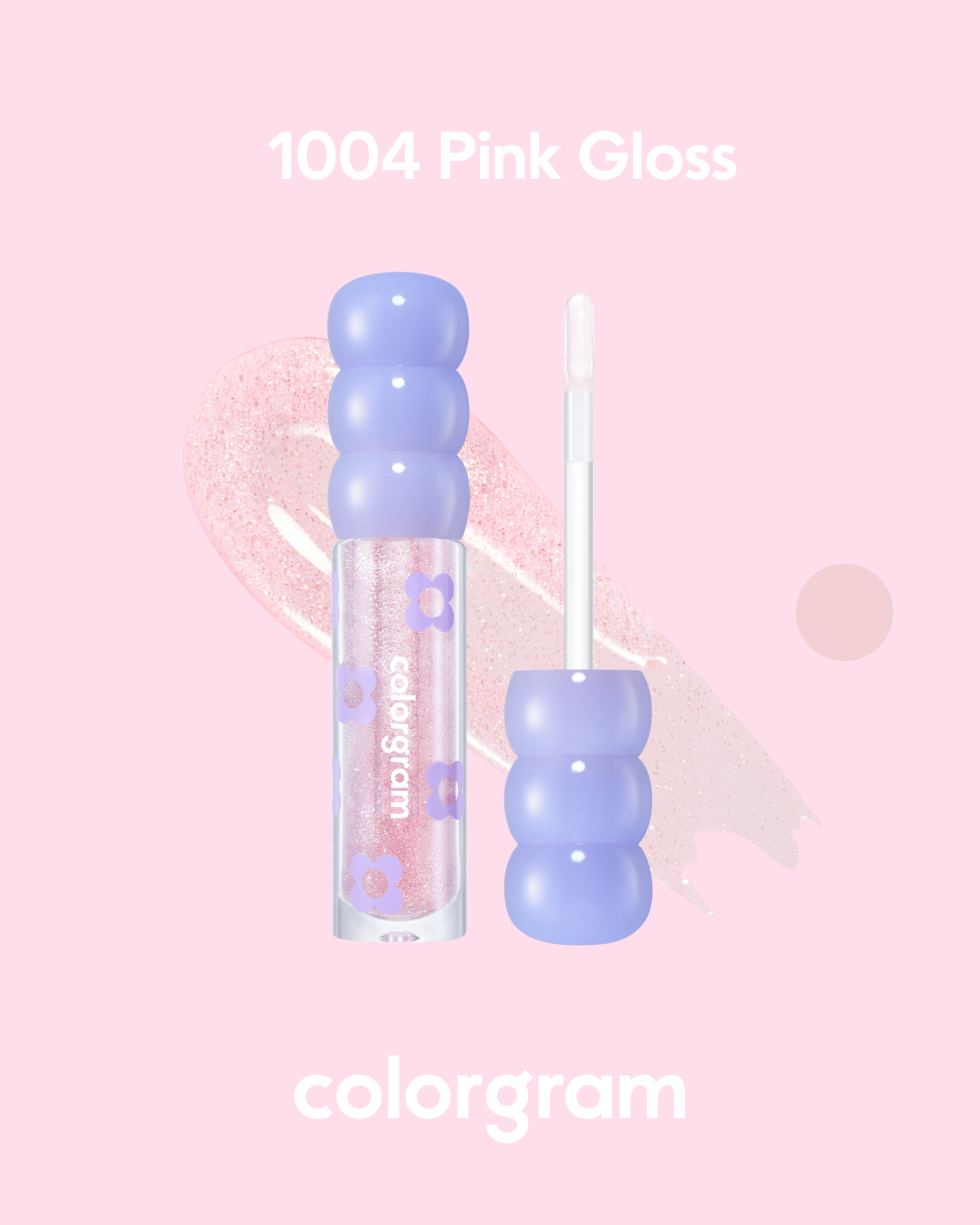 COLORGRAM Fruity Glass Tint (2.8g) | Long-lasting Glass Lip Tint