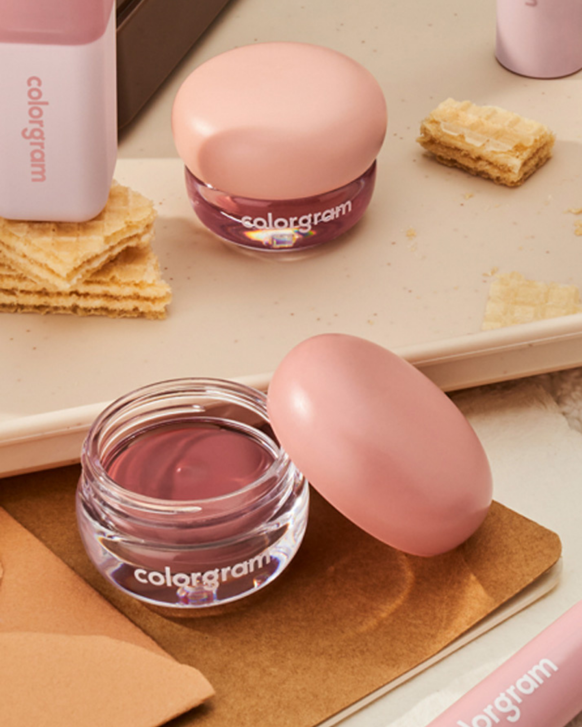 COLORGRAM Tintin Dory Blur Jam (3.5g) | 2-in-1 Blurring Lip & Cheek Cream