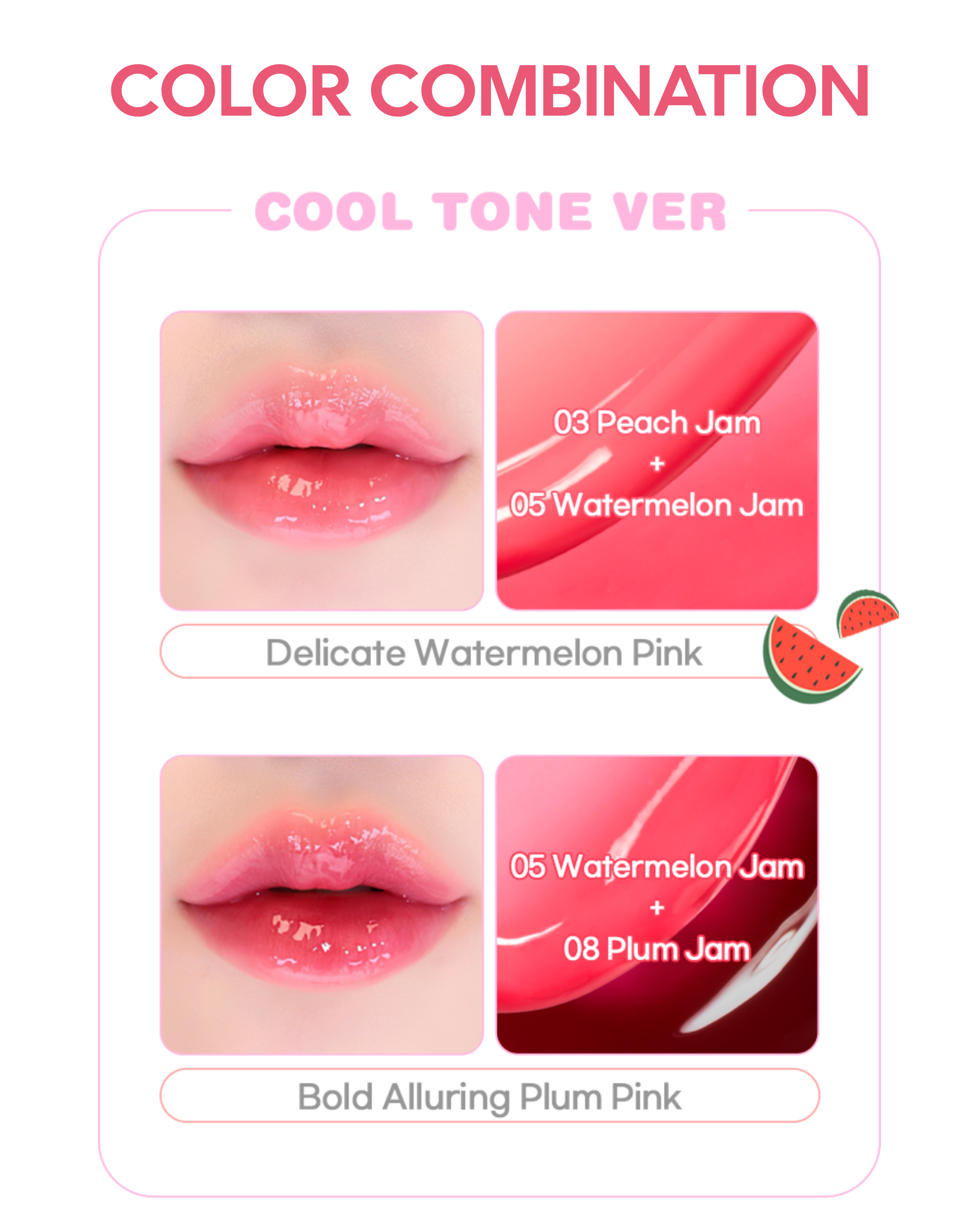 COLORGRAM Tintin Dory Lip Jam (3.5g) | Hydrating Vibrant Lip Jam