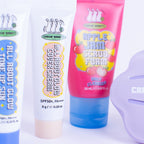 CHASIN' RABBITS All-About-Glow UV Protection Set - Travel Size Makeup Skincare Mini Bundle Set