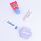 CHASIN' RABBITS All-About-Glow UV Protection Set - Travel Size Makeup Skincare Mini Bundle Set