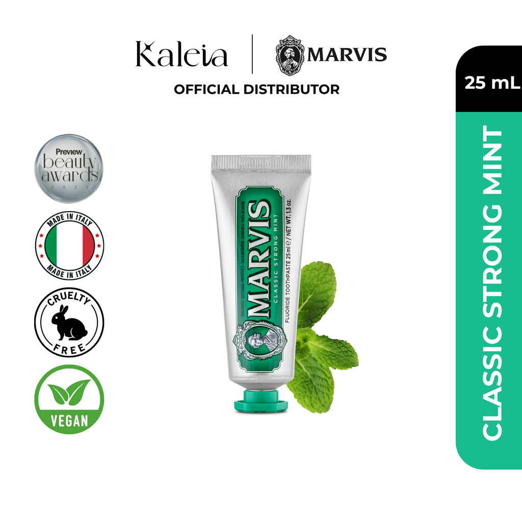 Marvis Amarelli Licorice 25ml + Jasmine 25ml+ Classic Strong Mint 25ml