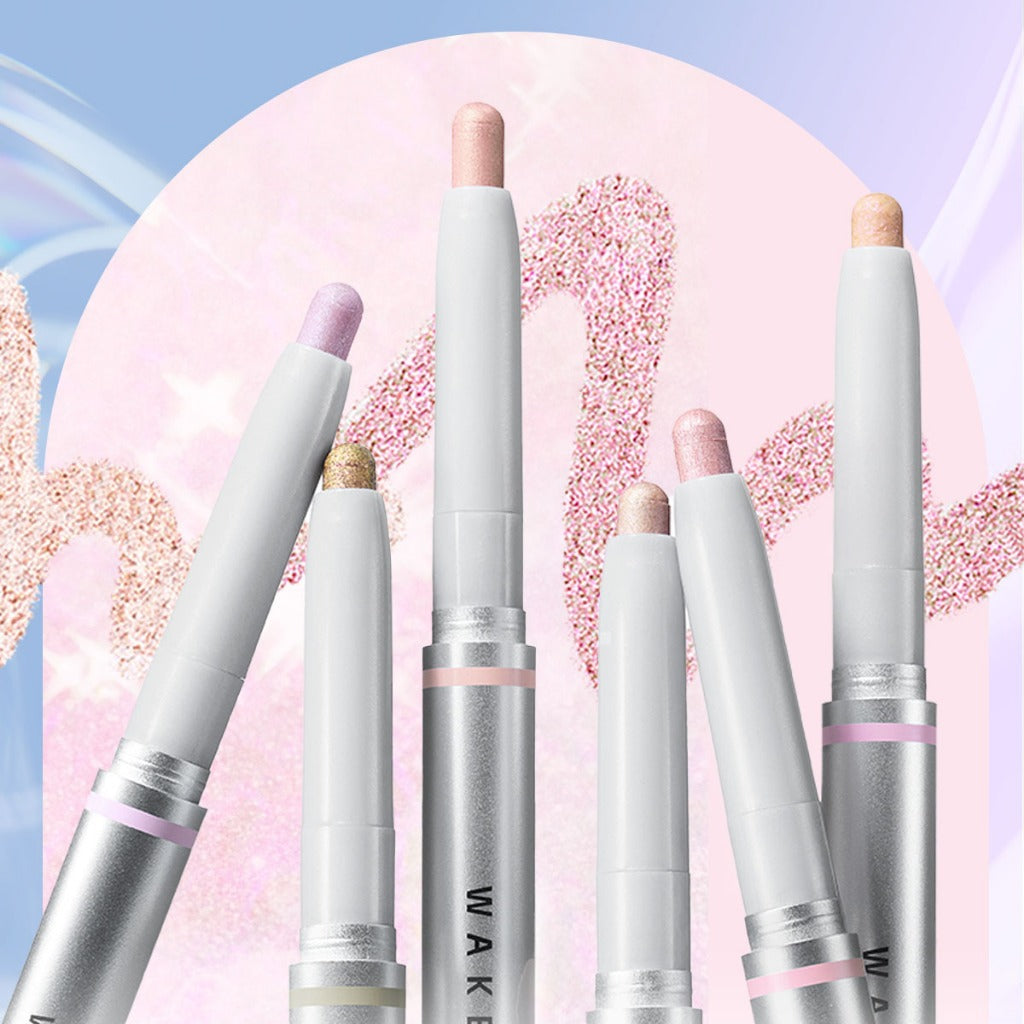 WAKEMAKE Glitz Longwear Stick Shadow (0.45g) | Smudge-Proof and Crease-Resistant