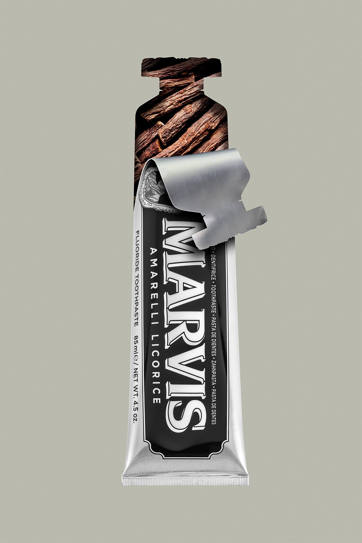 Marvis Amarelli Licorice Fluoride Toothpaste 85mL
