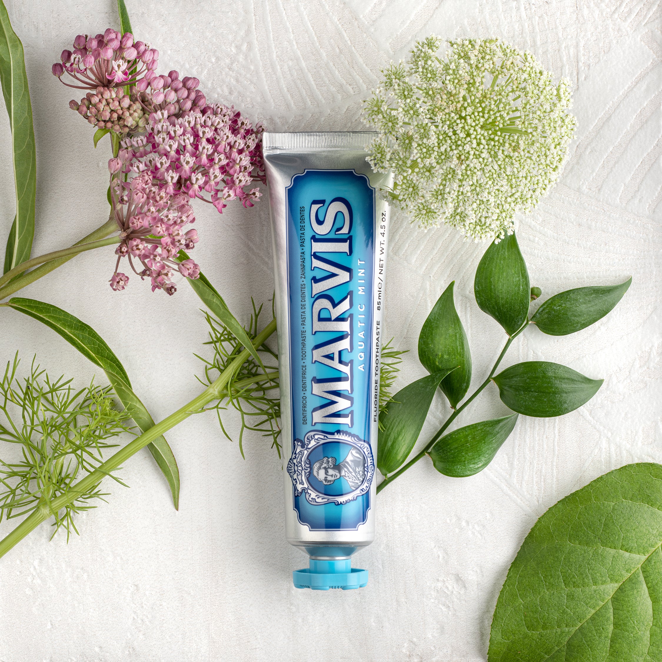 Marvis Aquatic Mint Fluoride Toothpaste 85mL