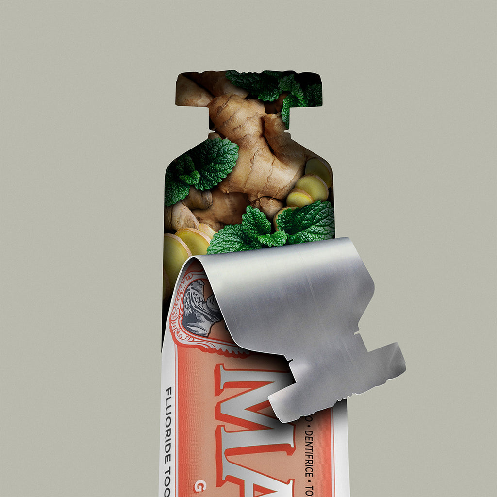 Marvis Ginger Mint Fluoride Toothpaste 25mL