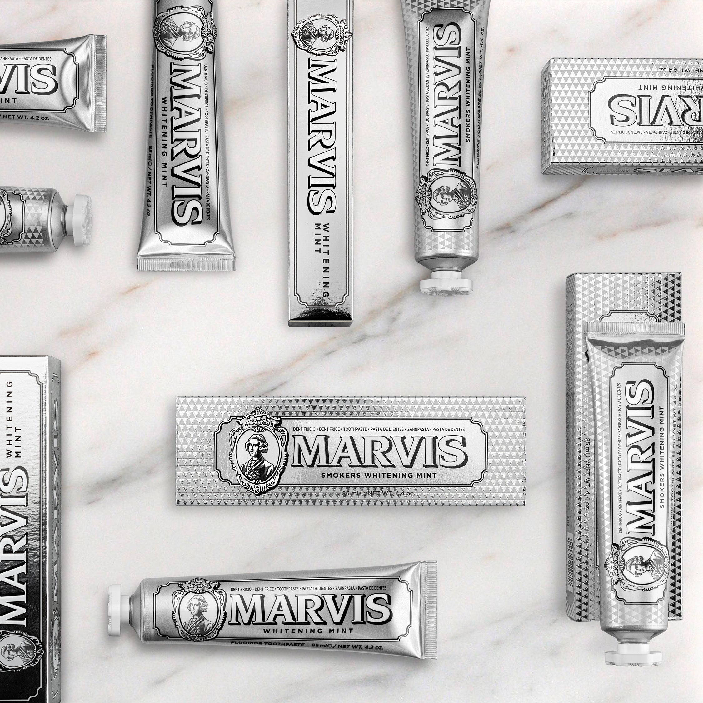 Marvis Smokers Whitening Mint Fluoride Toothpaste  85mL