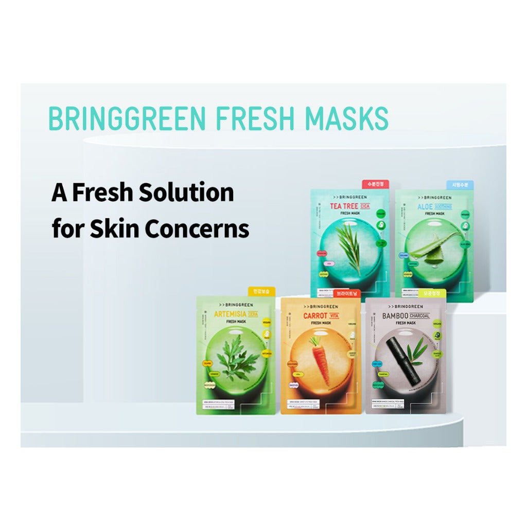 BRING GREEN Tea Tree Cica Fresh Mask