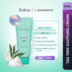 BRING GREEN Tea Tree Cica Soothing Cream for Sensitive/Acne-Prone Skin (100ml)