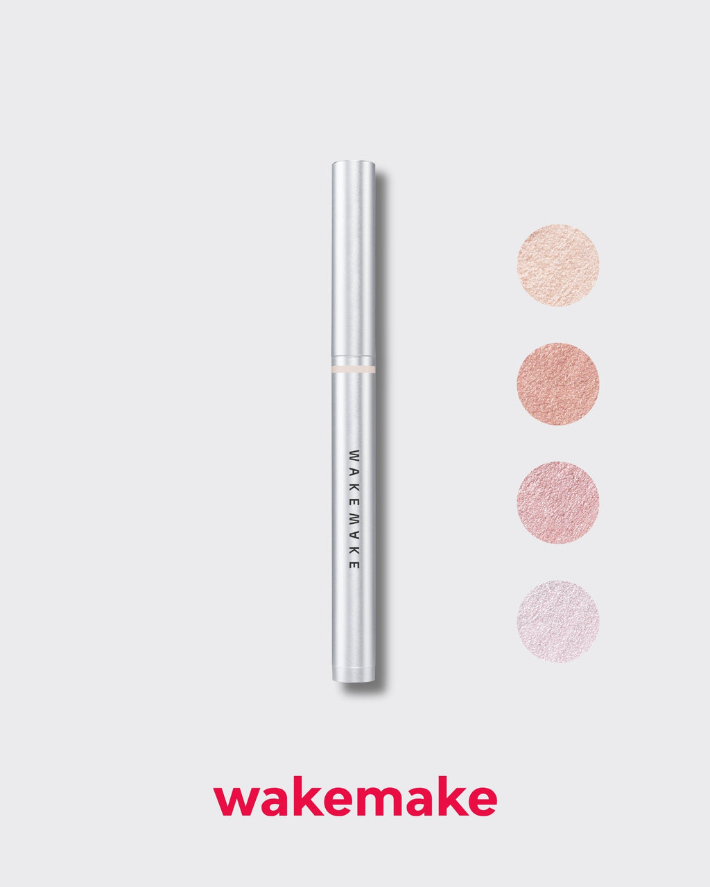 WAKEMAKE Glitz Longwear Stick Shadow (0.45g) | Smudge-Proof and Crease-Resistant