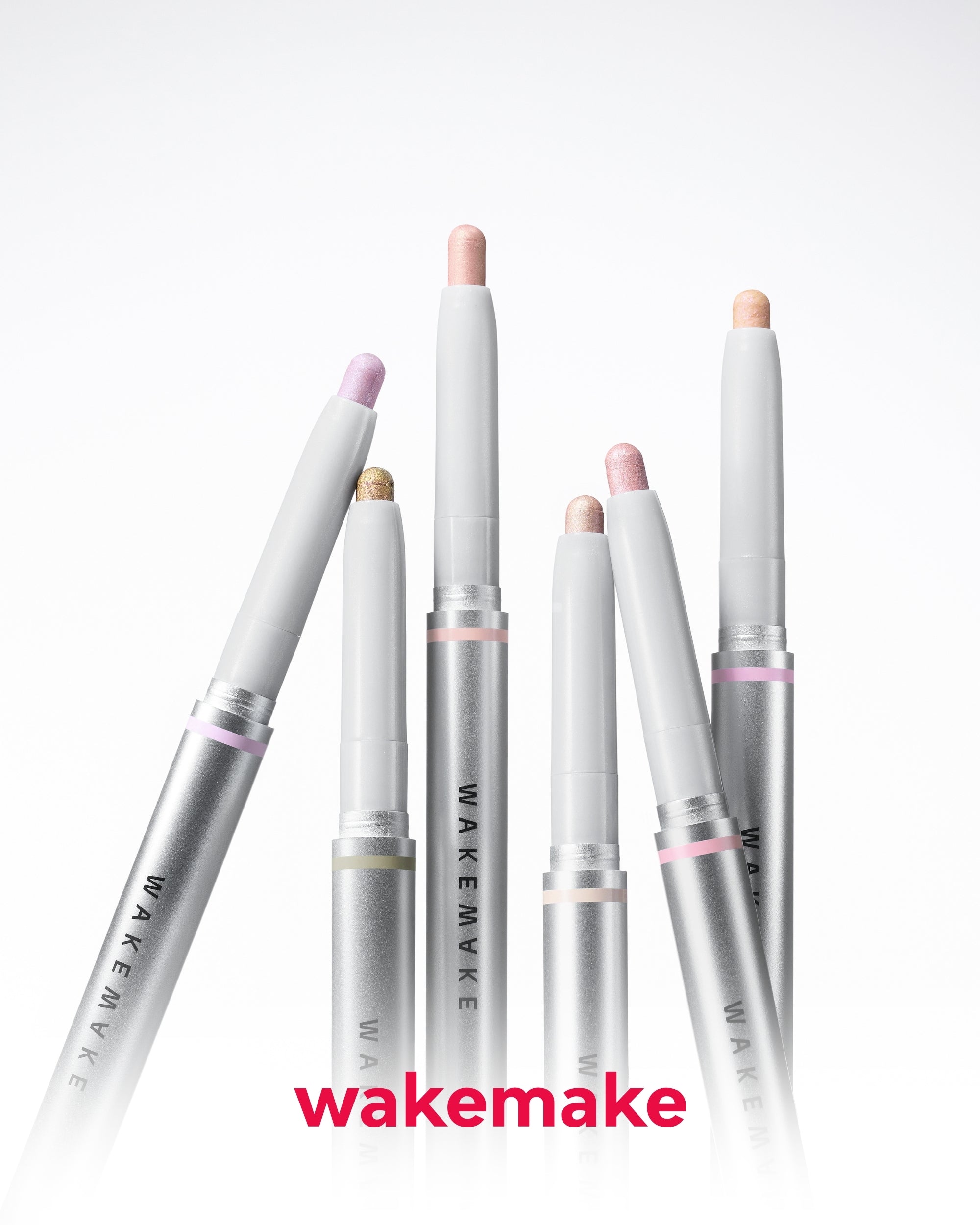 WAKEMAKE Glitz Longwear Stick Shadow (0.45g) | Smudge-Proof and Crease-Resistant