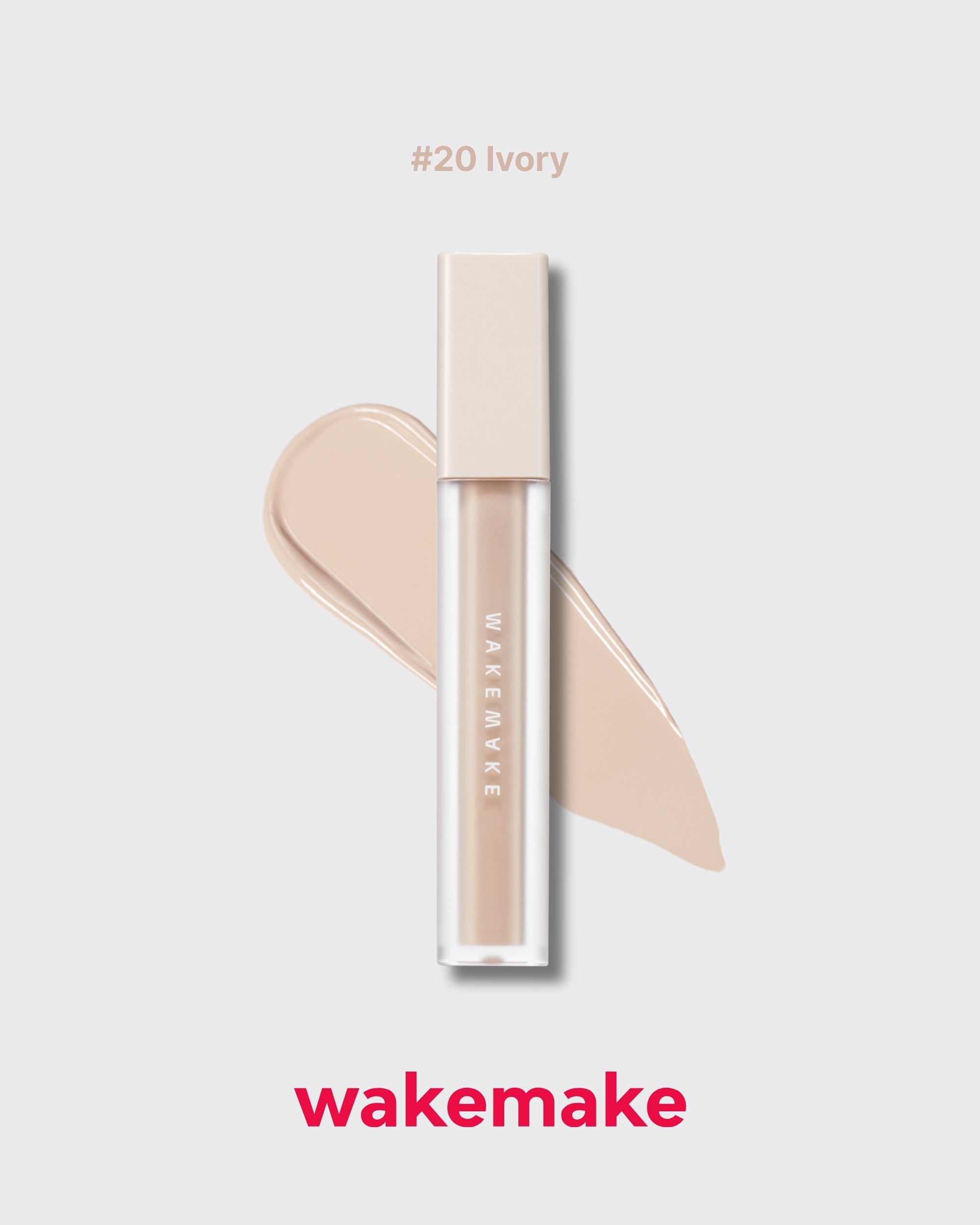 WAKEMAKE Defining Cover Concealer (6g) | Long-Lasting Full Coverage