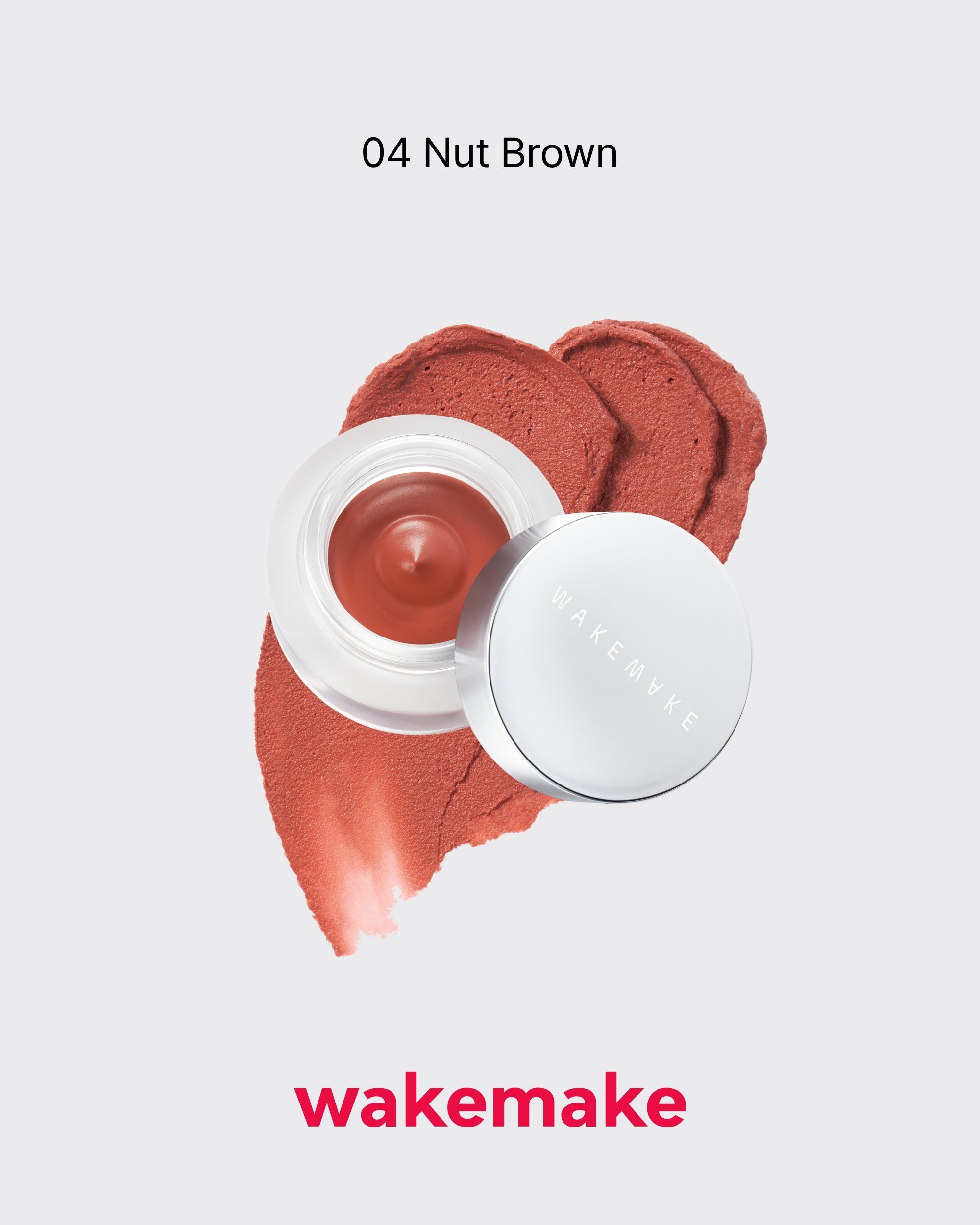 WAKEMAKE Over Blurring Pot (4.5g) | 2-in-1 Lip & Cheek Cream