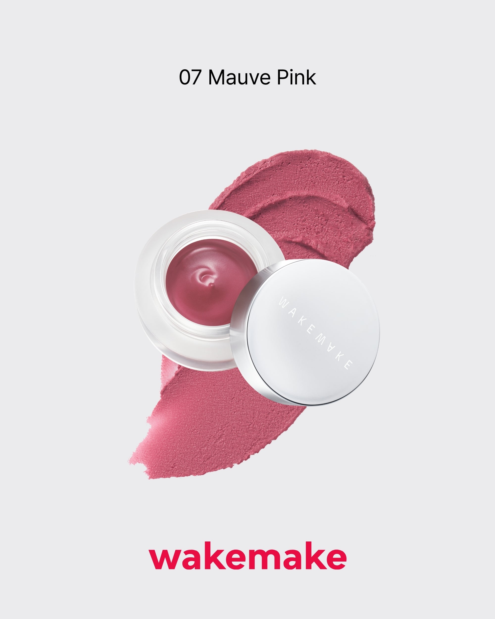 WAKEMAKE Over Blurring Pot (4.5g) | 2-in-1 Lip & Cheek Cream